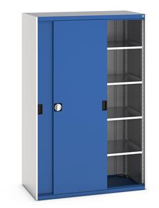 Bott Cubio Cupboard with Sliding Doors DISCONTINUED see follow on code Bott Cubio Sliding Solid Door Cupboards with shelves and drawers 1600mm high option available 16/40022065.11 Bott Cubio Cupboard with Sliding Doors 2000H x1300Wx650mmD.jpg